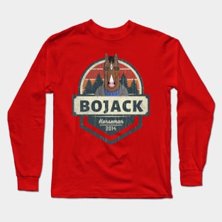 horseman retro Long Sleeve T-Shirt